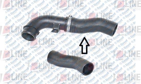 LINE L411300340 Turbo Hortumu Ducato - Boxer - Jumper 2.2-3.0 Hdi {Plastik Boru Haric}